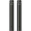 Sony ECM-100UMP エレクトレットコンデンサーマイクロホン ステレオペア(シリアル連番 2本セット)