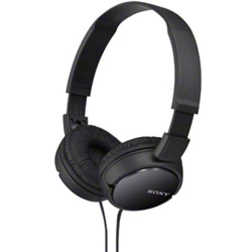 Sony MDR-ZX110 B ステレオヘッドホン ブラック