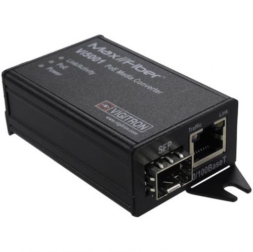 �ϥ��ƥ����󥿡� 161-VG-001 PoE�����б���������ǥ�������С��� MaxiiFiber Vi5001