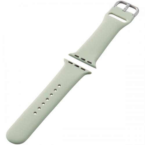 ELECOM AW-41BDSCGIV Apple Watch 41/40/38mm用バンド/シリコン/ニュアンスカラー/アイボリー ELECOM AW-41BDSCGIV Apple Watch 41/40/38mm用バンド/シリコン/ニュアンスカラー/アイボリー