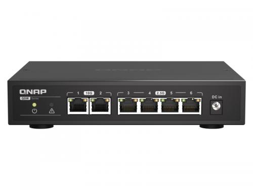 QNAP QSW-2104-2T アンマネージドスイッチ (2 x 10GbE + 5 x 2.5GbE)