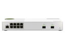 QNAP QSW-M2108-2S QSW-M2108-2S L2 Webマネージドスイッチ (2x10GbE + 8x2.5GbE)