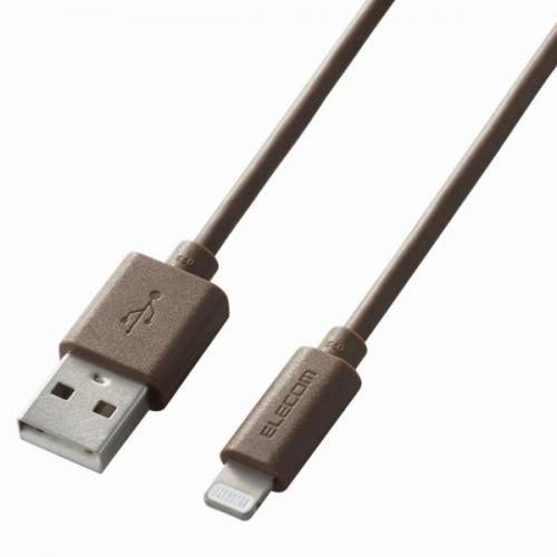 ELECOM MPA-UALI10DB USB-A to Lightning֥/ƥꥢ顼/1.0m/֥饦