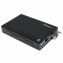 StarTech.com ET91000LC2 ギガビットイーサネット1000Mbps対応光メディアコンバーターマルチモード用LCコネクタ550mJumboFrame対応1000Base-T-1000Base-LX/SX変換