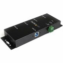 StarTech.com ST4300USBM 4ポート産業用USB3.0ハブESD保護ウォールマウント対応