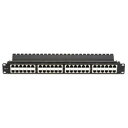 ブラックボックス JPM816A-HD SpaceGAIN ハイデンシティ・フィードスルー・パッチパネル CAT6 ScTP用 1U 1