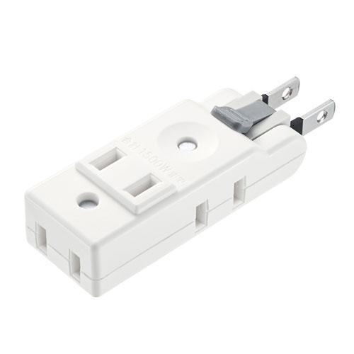 Rakuten - サンワサプライ TAP-B58W 楽抜けマイクロタップ（2P・4個口）