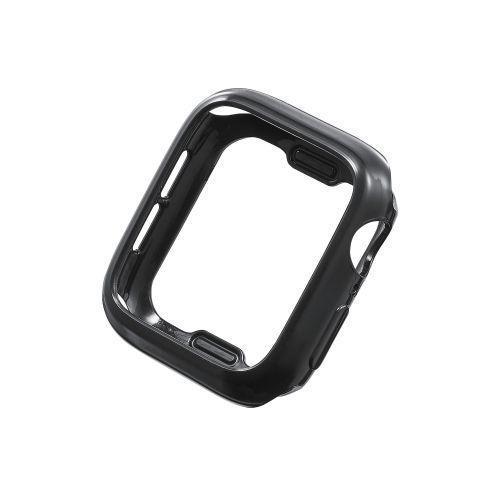 ELECOM AW-20SBPUBK Apple Watch 40mm用ソフトバンパー/ブラック ELECOM AW-20SBPUBK Apple Watch 40mm用ソフトバンパー/ブラック