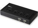 ラトックシステム RS-430U VGAパソコン切替器(4台用)
