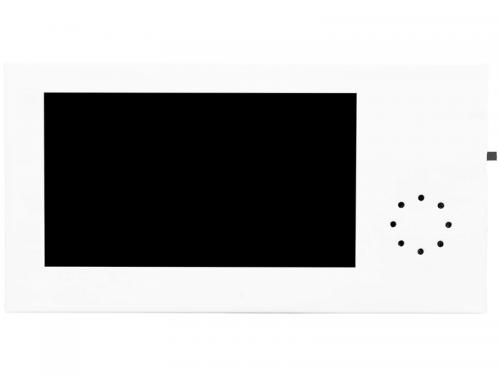 グリーンハウス GH-EPP4A-WH 4.3型サイネージ液晶ディスプレイ/480×272/ホワイト/スピーカー/1年保証/mpg、jpeg、mp3対応/内蔵メモリー128MB