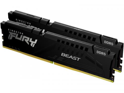 Kingston KF556C40BBK2-32 32GB 5600MHz DDR5 CL40 DIMM (Kit of 2) FURY Beast Black