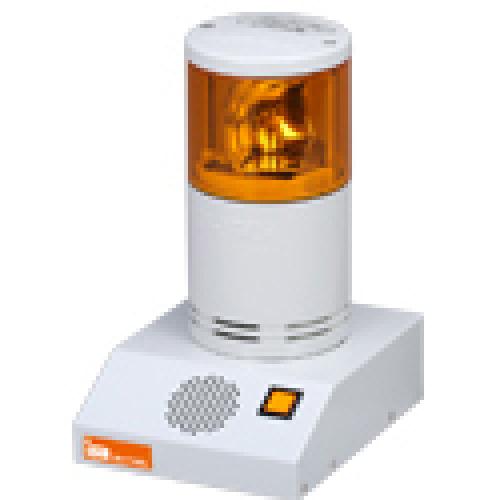 アイエスエイ DN-1710GL-N1R 警子ちゃん7G+ プラス 3層LED灯・色付レンズ・ライトグレー・有線LAN対応型・スピーカ DIO内蔵 