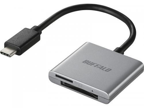 BUFFALO BSCR110U3CSV USB3.2 Gen1 Type-C ɥ꡼ SD/microSD С