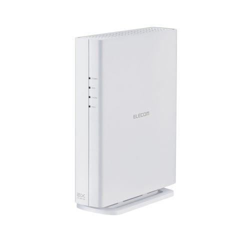 ELECOM WTC-X3000GS-W IEEE801.11ax/ac/n/a/g/b対応 無線LAN中継器/2402+574Mbps/ホワイト