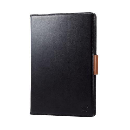 型番:TB-10360NBKJANコード:4549550256094■高級感のあるソフトレザーを使用した8.5～11.5インチのタブレットに対応する手帳タイプの汎用タブレットケースです。 ■ケース部分が360度回転させることができるため、映像を見るときは横向きに、縦に長いWEBページを見るときは縦向きにスタンド設置できます。 ■シリコン製ラバーバンドでタブレットの四隅をしっかりホールドすることで、8.5～11.5インチのタブレットにフレキシブルに対応する汎用ケースです。 ■手帳タイプで装着したままでタブレットを操作可能です。 ■背面のタッチペンホルダにタッチペンを差し込んで持ち運び可能です。 ■片手で持って操作しやすい、ハンドホールドベルトが付いています。 ■不使用時に液晶画面部分をカバーするフラップが付いています。 ■フラップはマグネットで簡単に留めることができます。 ■フラップ内側の溝に置いてスタンドになるため、動画視聴が快適です。 ■対応機種:8.5～11.5インチ タブレットPC(幅150mm×奥行き6mm×高さ230mm～幅180mm×奥行き13mm×高さ265mm) ■セット内容:ケース本体×1 ■材質:ケース部:合成皮革、ポリエステル バンド部:シリコン ■カラー:ブラック ■製品重量:約312g