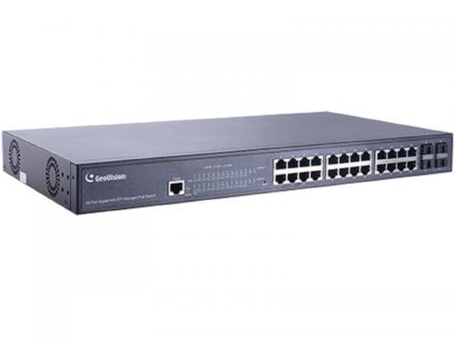 GeoVision GV-APOE2411-V2T3 10/100M/1000 PoE+Ή (15.4W  / 1 PoE port) (Œ250m / ]x10Mbps) 24|[g}l[WgXCb`Onu 3Nۏ