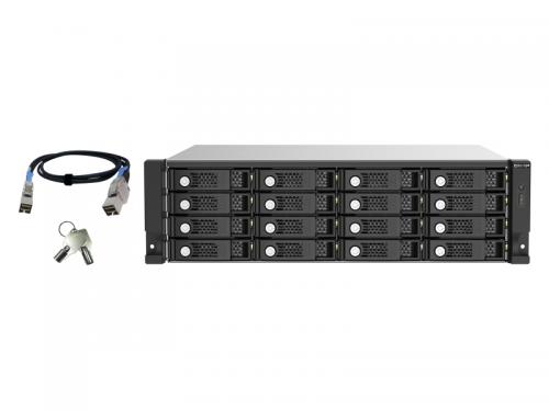 QNAP TLR1620SRN1D16 TL-R1620Sep-RP ニアライン 160TB (10TB x 16)