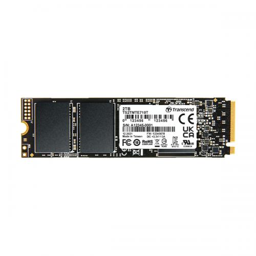 ȥ󥻥 TS2TMTE710T ̳/ ȹ NVMe PCIe Gen4 x4 M.2 2280-D2-M SSD 2TB ٳĥ ʼ 3D NAND BiCS5 ѵ P/E Cycle:3K TBW:4480TB 3ǯݾ