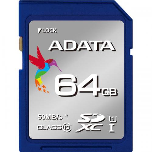 ADATA ASDX64GUICL10-R SDJ[h 64GB SDXC UHS-I Class10 /ivۏ