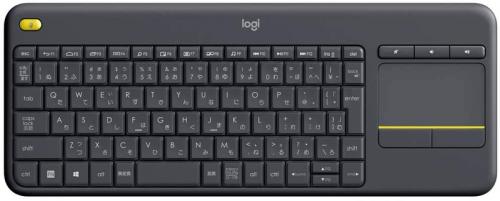 Logicool K400pBK ワイヤレスタッチキーボード K400 PLUS ブラック