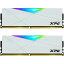 ADATA AX4U41338G19J-DW50 XPG SPECTRIX D50 WHITE DDR4-4133MHz U-DIMM 8GB2 RGB DUAL COLOR BOX