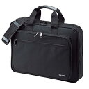 サンワサプライ BAG-U52BK3 PCキャリングバッグ(15.6インチワイド・ブラック)