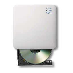 Logitec LDR-SM5WUVWH スマホ用CD録音ドライブ/DVD再生対応/Wi-Fi対応/5GHz/高速/iOS_Android対応/USB3.0/ホワイト