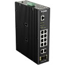 D-Link(ディーリンク) DIS-200G-12PSW/A2 DIS-200G-12PSW 産業用ギガビットL2スマートスイッチ、PoE+対応(最大240W給電)、ギガビット10ポート、SFPスロットx2、DC電源、IP30メタル筐体、-40℃~75℃対応、5年保証