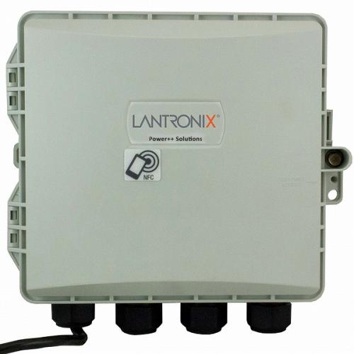 Transition SESPM1040-541-LT-AC-JP AC-powered self-enclosed switch with (4) 10/100/1000Base-T PoE++ ports + (1) combo 10/100/1000Base-T RJ-45 or 100/1000Base-X SFP port