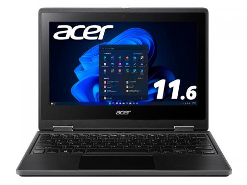 Acer(GCT[) TMB311R-32-F14P TravelMate Spin B3 (Celeron N4500/4GB/eMMC 64GB/whCuȂ/Win11 Pro/OfficeȂ/11.6^)