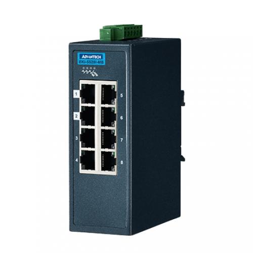 AhoebN EKI-5528I-MB-AE YƗpR~jP[VEKI ETHERNET DEVICE 8FE Ind. Switch with Modbus TCP/IP W/T.