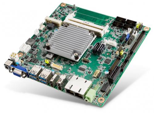 アドバンテック AIMB-217N-S6A2E AIMB 産業用マザーボード インテル Celeron プロセッサー N3350E搭載 Mini-ITX DC1.1G with DP HDMI VGA 2GbE 0～60℃温度対応