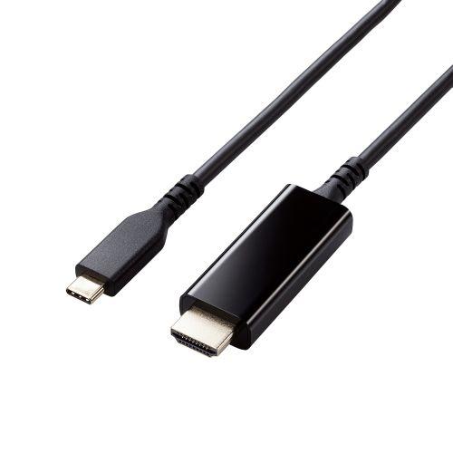 ELECOM MPA-CHDMIS20BK fϊP[u/USB Type-C - HDMI/~[OΉ/60Hz/ϋv/2.0m/ubN