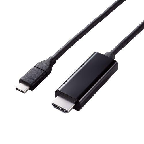 ELECOM MPA-CHDMIY10BK fϊP[u/USB Type-C - HDMI/~[OΉ/60Hz/炩/1.0m/ubN