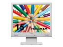 I-O DATA LCD-SAX151DW スクエア液晶ディスプレイ 15型/1024×768/アナログRGB、DVI-D/ホワイト/スピーカー:あり/広視野角パネル採用、目に優しい機能搭載/「5年保証」