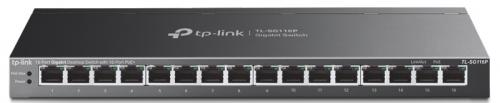 TP-LINK TL-SG116P(UN) 16|[g MKrbg fXNgbv XCb`Onui16PoE+|[gځj