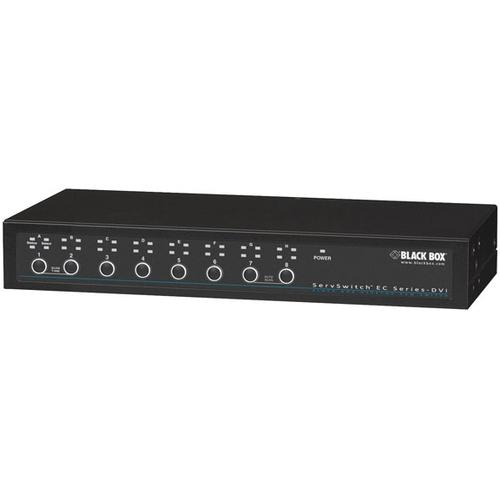 ブラックボックス KV9508A サーブスイッチ DVI&amp;USBサーバ・コンソール対応 8ポート