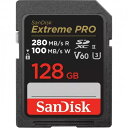 SanDisk SDSDXEP-128G-JNJIP エクストリーム プロ SDXC UHS-II カード 128GB