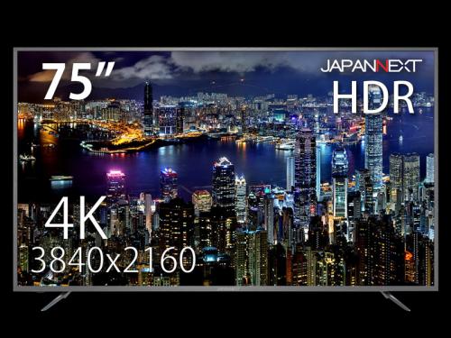 ˡͰJAPANNEXT JN-VT7500UHDR վǥץ쥤 75/38402160/HDMI/֥å/ԡ