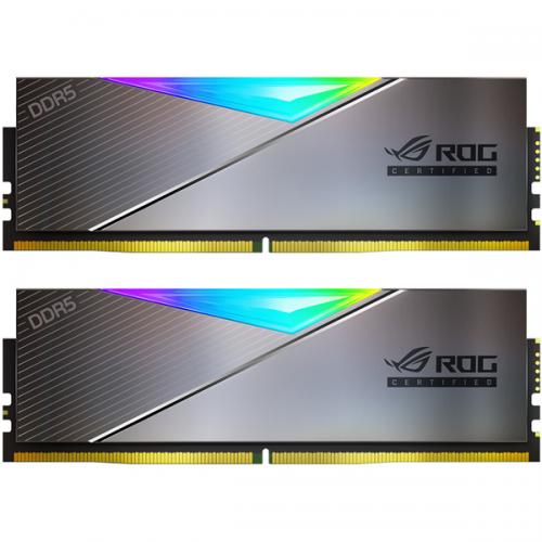 ADATA AX5U6600C3216G-DCLARROG XPG LANCER RGB ROG CERTIFIED Black DDR5-6600MHz U-DIMM 16GB×2 32-44-44 DUAL COLOR BOX