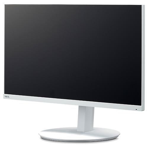 NEC LCD-E244FL 24型3辺狭額縁VAワイド液晶ディスプレイ（白色）/1920×1080/USB Type-C、DisplayPort、HDMI、ステレオミニジャック/ホワイト/スピーカ/〔5年保証〕
