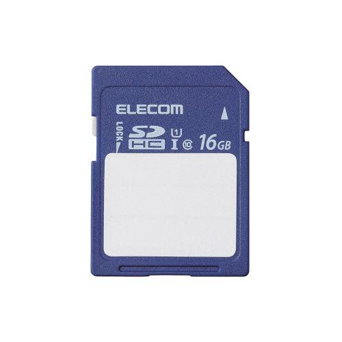 ELECOM MF-FS016GU11C SDHCJ[h/ۑe/P[Xt/UHS-I 80MB/s 16GB