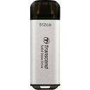 Transcend TS512GESD300S スティックSSD ESD300 USB Type-C 10Gbps 512GB シルバー