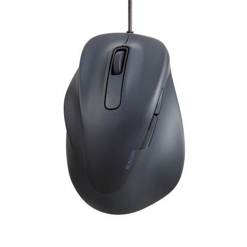 Other - ELECOM M-XGL31UBSKBK マウス/EX-G/2023年モデル/左手専用/Lサイズ/有線/5ボタン/抗菌仕様/静音設計/ブラック