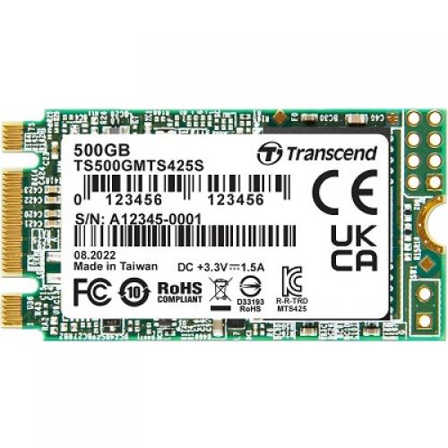 Transcend TS500GMTS425S 内蔵SSD 425S SATA-III 6Gb/s M.2 Type 2242 500GB