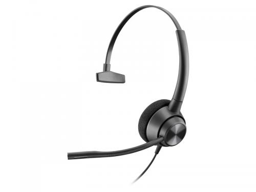 日本HP 77T43AA Poly EncorePro 310 Quick Disconnect 片耳 有線モデル ノイズキャンセリングマイク搭載 TAA(米国政府・軍向け調達基準)認証