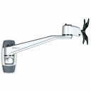 StarTech.com ARMWALLDS2 壁掛けモニターアーム水平可動式2関節アーム最大30インチVESA規格モニタ対応プレミアム壁掛け金具(アームタイプ)