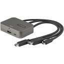 StarTech.com CDPHDMDP2HD 3in1HDMIマルチ変換アダプタ/3入力(USB-C、MiniDisplayPort、HDMI)-1出力(HDMI)/会議室ディスプレイアダプタ