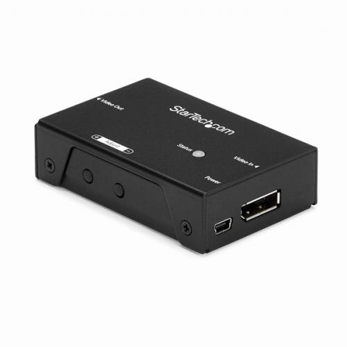 StarTech.com DPBOOST DisplayPort ブースター ディスプレイポート モニタ延長器 DPリピーター 4K(60Hz)