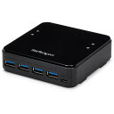 StarTech.com HBS304A24A 4x4対応USB3.0周辺機器共有スイッチ4台のコンピュータから4口の周辺機器にアクセスPC4台共有USB3.0切替器Mac/Windows/Linux対応